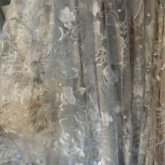 Brand New Rish Bridal Carolina Flowy Wedding Skirt size 6 - Picture 3 of 14